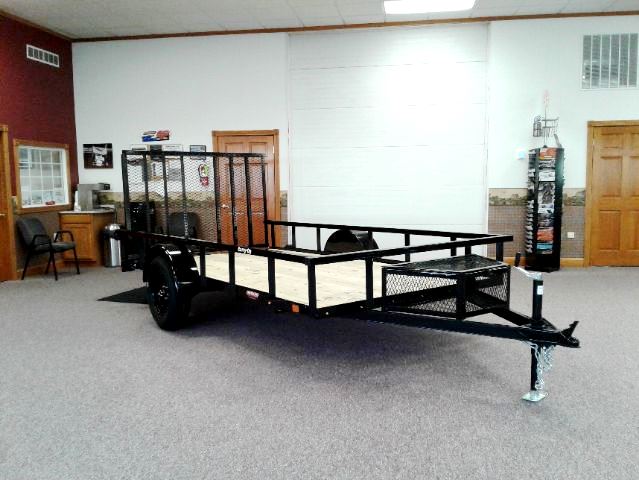 Carry-On 7x14 ATV Trailer Metzler Trailer Gate Down