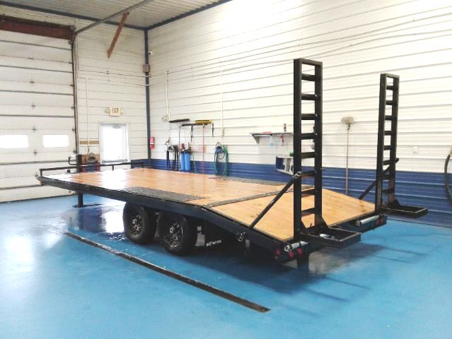BWISE 20' Deckover - Stand Up Ramps - Rear