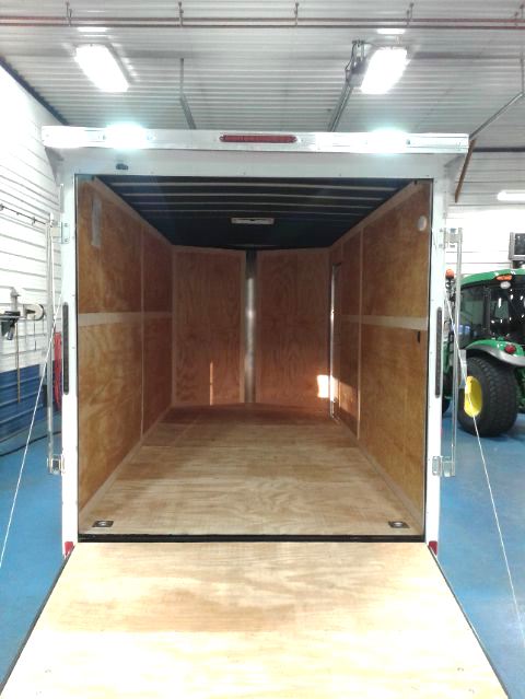 Homesteader Intrepid 7x16 V-Nose OHV Package *REAR SPOILER* - Interior Homesteader Intrepid 7x16 V-Nose OHV Package *REAR SPOILER* - Interior