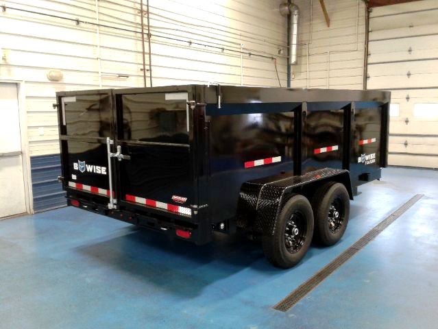 B-Wise 7x14 44" High Side Dump Rear B-Wise 7x14 44" High Side Dump Rear