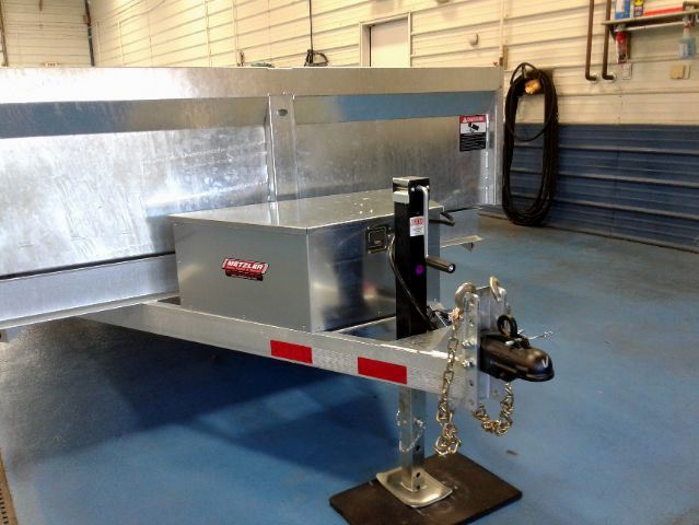 B-Wise 7x12 Galvanized Dump Trailer Coupler