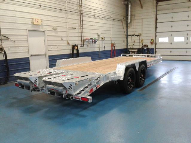 Galvanized B-Wise Equipment Trailer 17600 GVW Galvanized B-Wise Equipment Trailer 17,600 GVW