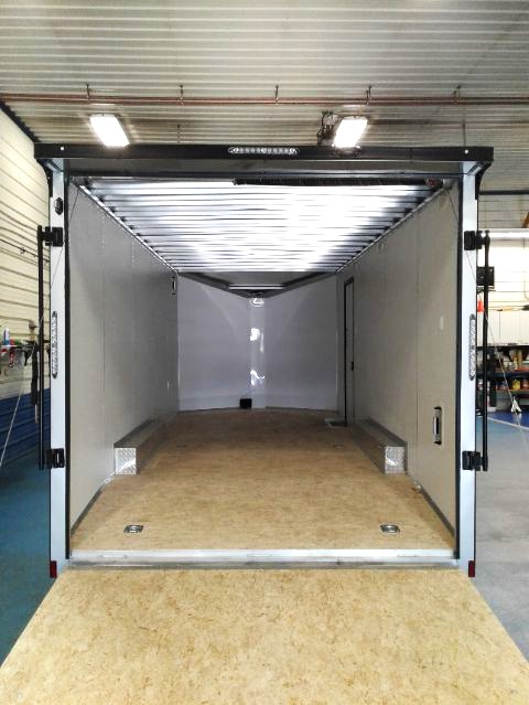 Lightning All Aluminum Trailer Inside