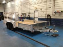 Metzler Trailer 82x16 Side Load ATV Trailer