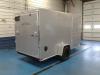 Haulin 6x12 Enclosed Ramp Soor Slope Nose Silver Rear